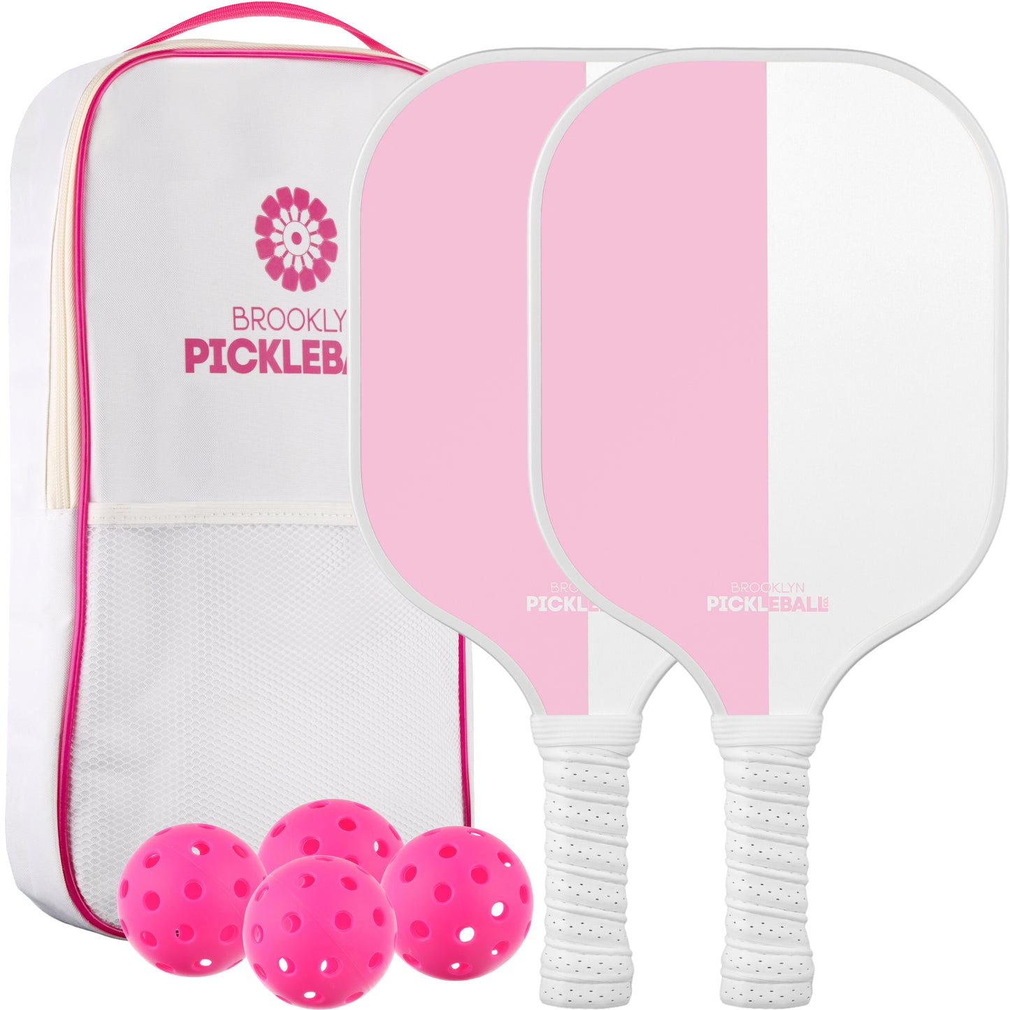 Pink Pickleball Paddle Set