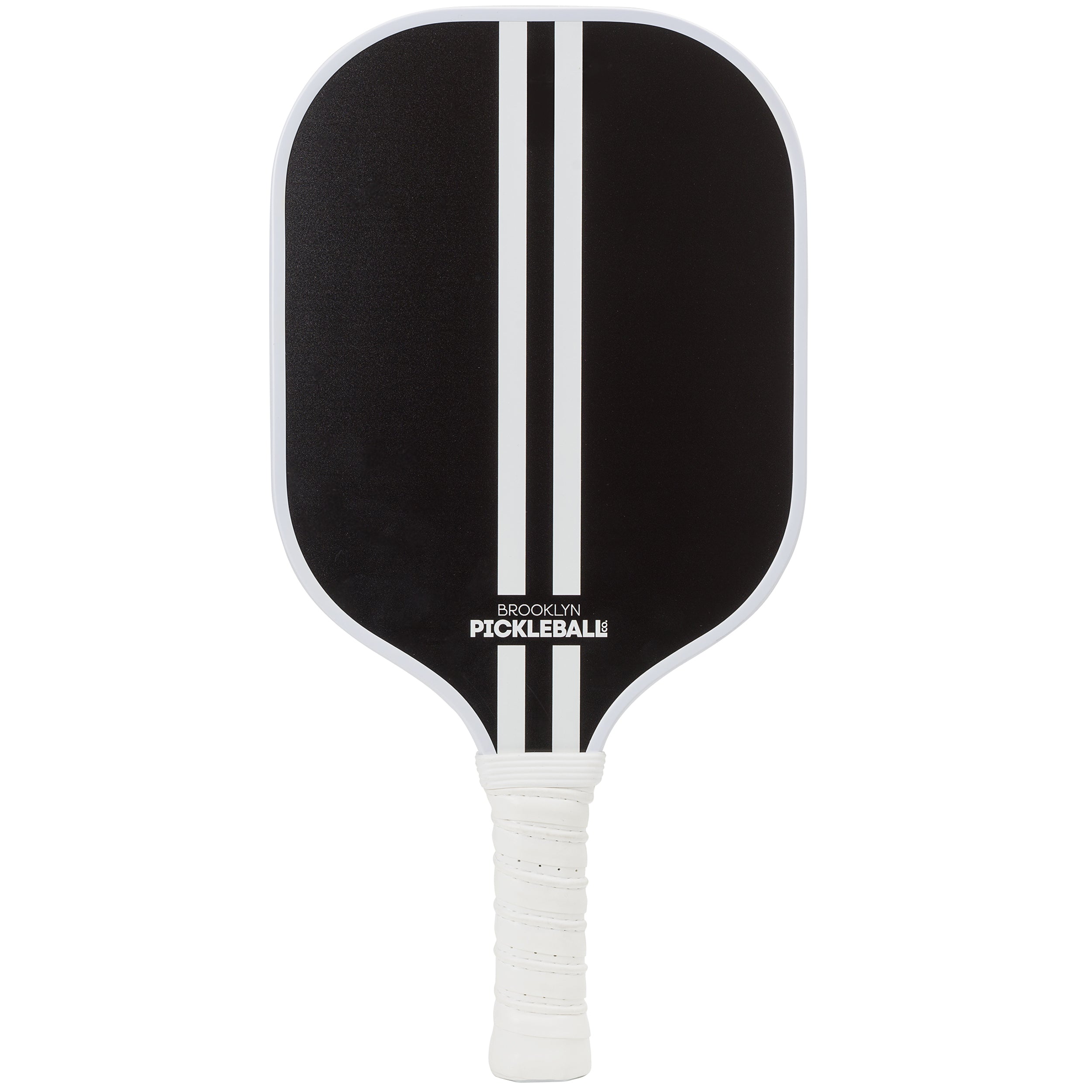 Black Racing Stripe Paddle – Brooklyn Pickleball Co.