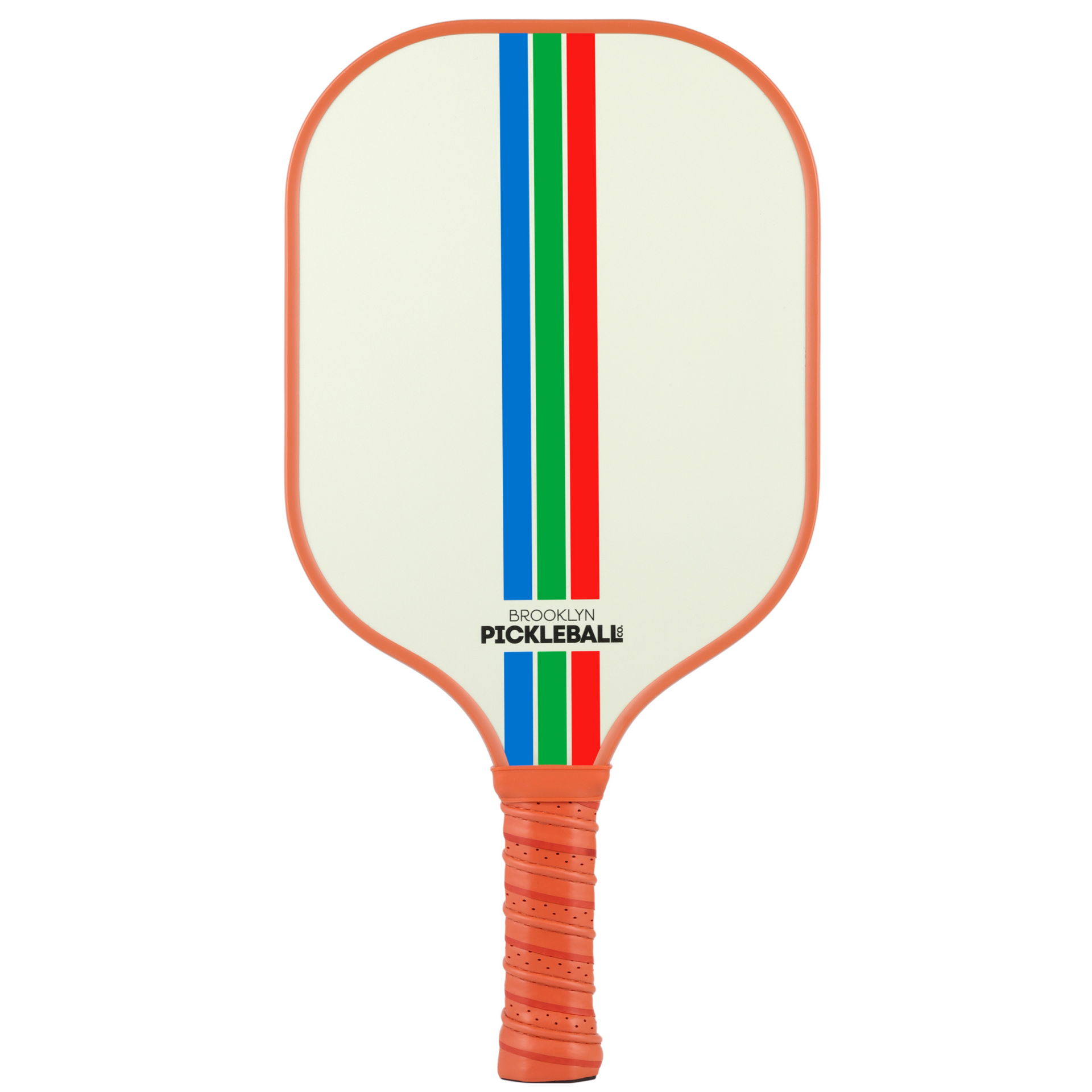 Cream Tri-Color Paddle – Brooklyn Pickleball Co.