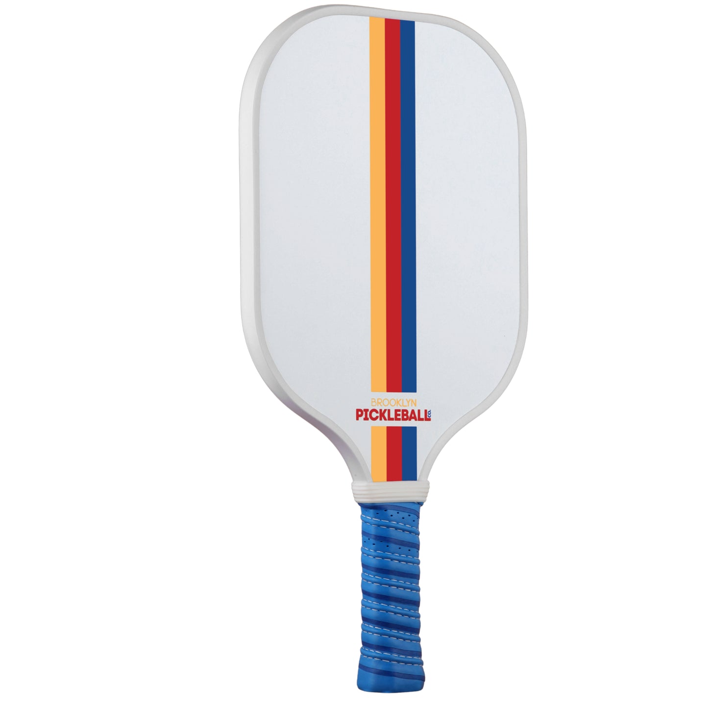 White Retro Stripe Paddle